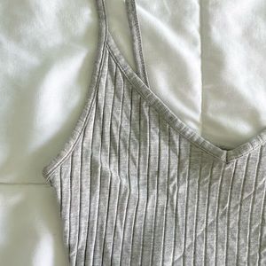 H&M cropped ribbed tank